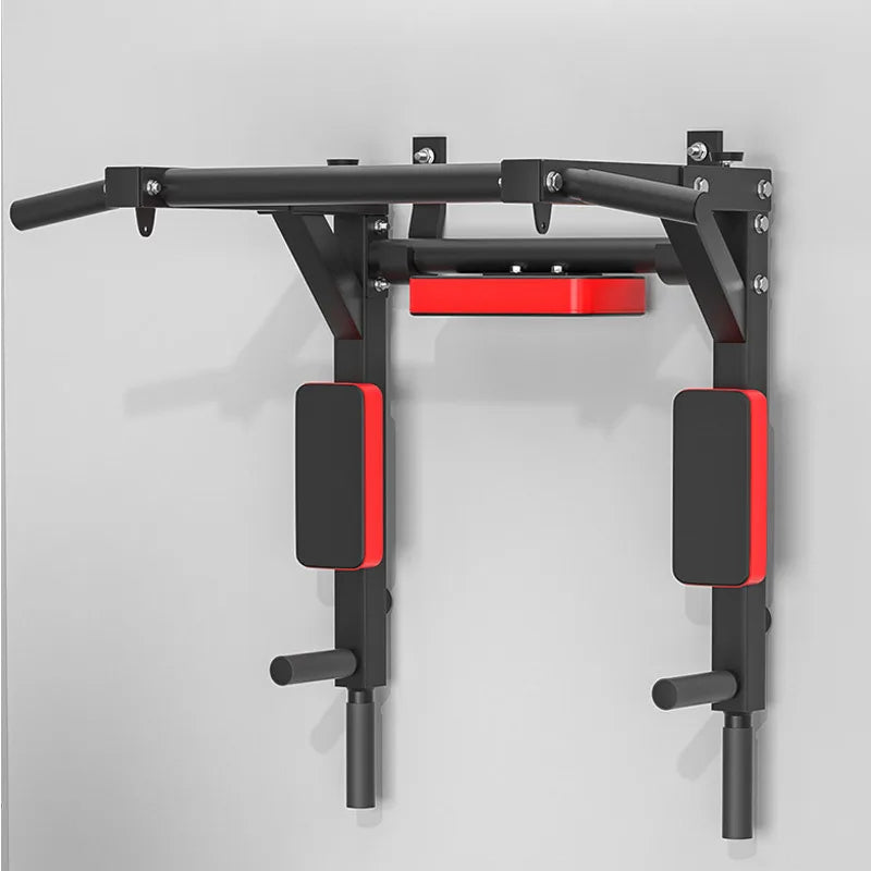 Wall Pull Up & Parallel Bar Set Household Indoor Fitness Training Equipment
