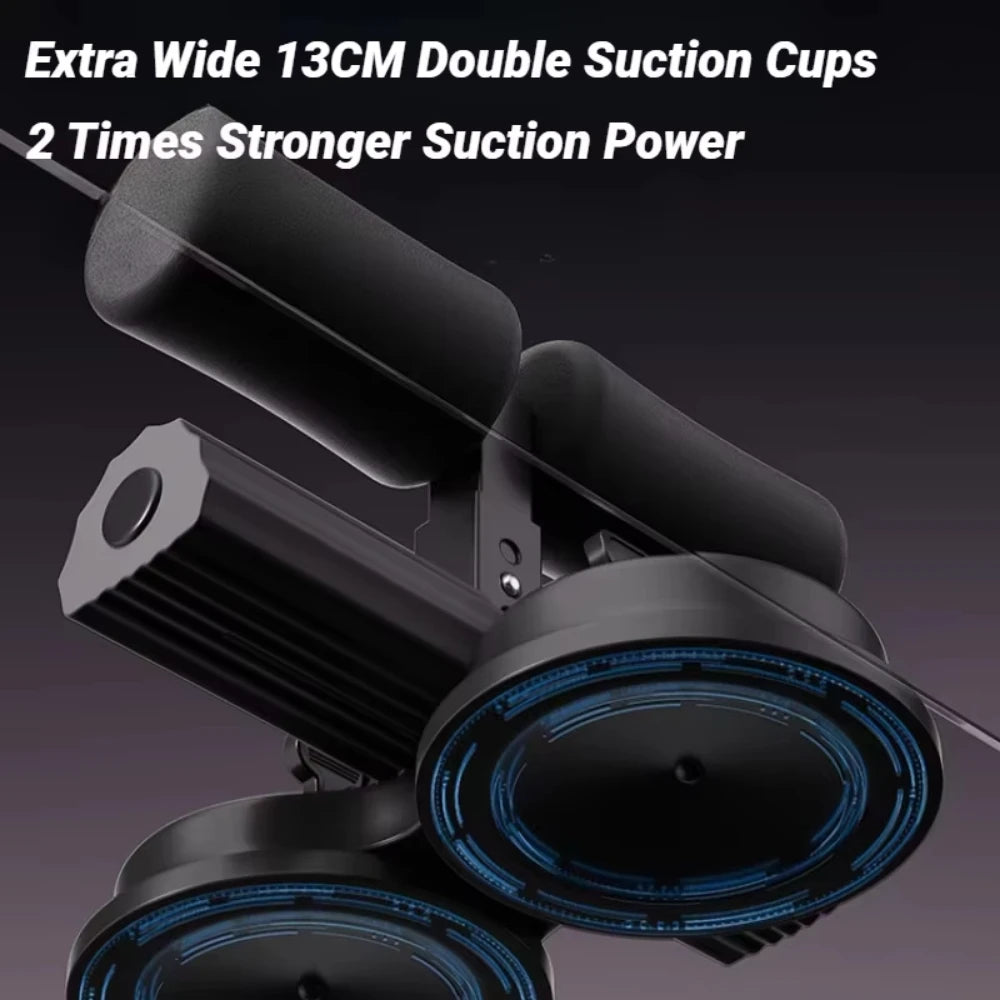 Adjustable Abdominal Sit up Equipment with Suction Cups Ankle Support Fitness Workout Sports Exercise Aids for Home Indoor Use
